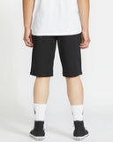 VOLCOM Frickin Modern Stretch Black Shorts