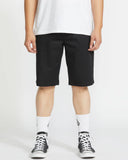 VOLCOM Frickin Modern Stretch Black Shorts