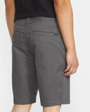 VOLCOM Frickin Modern Stretch Charcoal Heather Shorts
