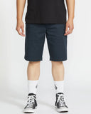 VOLCOM Frickin Modern Stretch Dark Navy Shorts