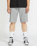 VOLCOM Frickin Modern Stretch Grey Shorts