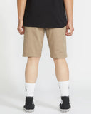 VOLCOM Frickin Modern Stretch Khaki Shorts