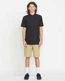 VOLCOM Frickin Cross Shred Static Dark Khaki Hybrid Shorts