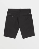 VOLCOM Frickin Cross Shred Black Hybrid Shorts