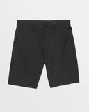 VOLCOM Frickin Cross Shred Black Hybrid Shorts