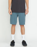 VOLCOM Frickin Cross Shred Dark Slate Hybrid Shorts