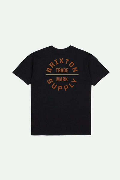 BRIXTON Oath Black Tee