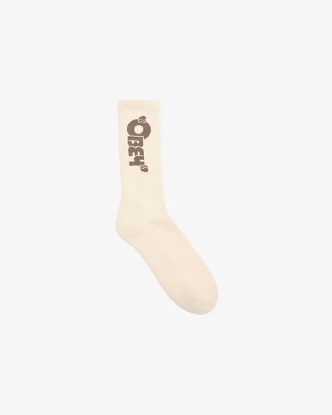 OBEY Andy Unbleached Socks