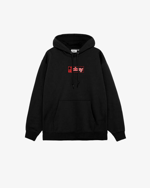 OBEY Half Icon Black Hoodie