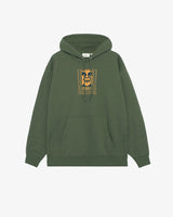 OBEY Double Exclamation Moss Hoodie