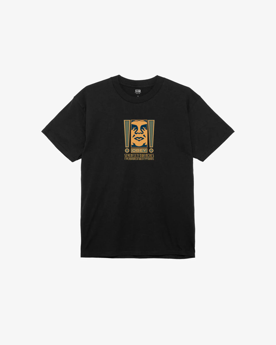 OBEY Double Exclamation Black T-Shirt – Defy Boardshop