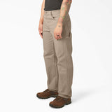 DICKIES Relaxed Fit Heavyweight Duck Carpenter Rinsed Sand Pants