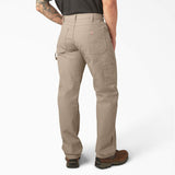 DICKIES Relaxed Fit Heavyweight Duck Carpenter Rinsed Sand Pants