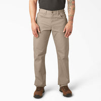 DICKIES Relaxed Fit Heavyweight Duck Carpenter Rinsed Sand Pants