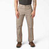DICKIES Relaxed Fit Heavyweight Duck Carpenter Rinsed Sand Pants