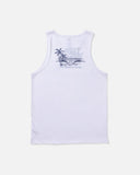 SALTY CREW A Frame White Tank