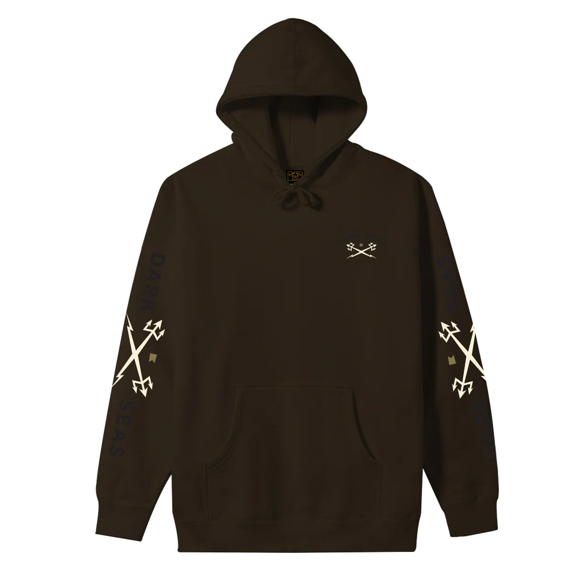DARK SEAS Headmaster 3 Brown Hoodie – Defy Boardshop