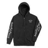 DARK SEAS Headmaster Blk Zip Hoodie