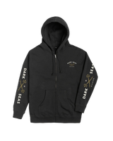 DARK SEAS Headmaster Blk Zip Hoodie