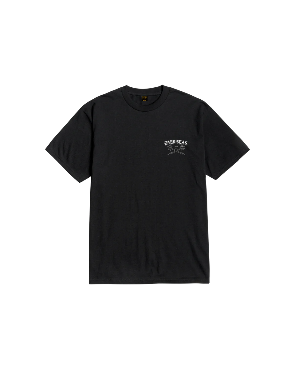 DARK SEAS Aqualung Black Tee – Defy Boardshop
