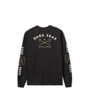 DARK SEAS Headmaster Long Sleeve Black Tee