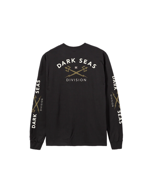 DARK SEAS Headmaster Long Sleeve Black Tee