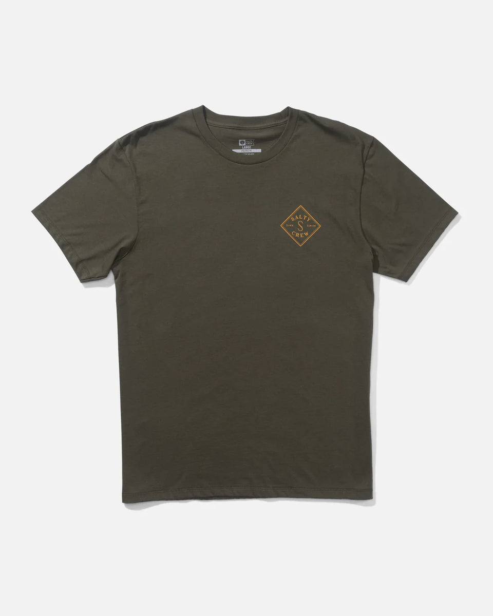 SALTY CREW Tippet Dust Olive Premium Tee – Defy Boardshop