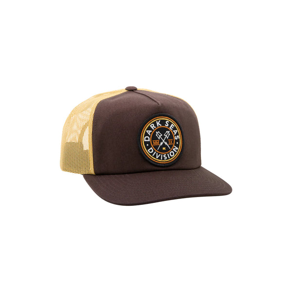 DARK SEAS Nav Brown Trucker Hat