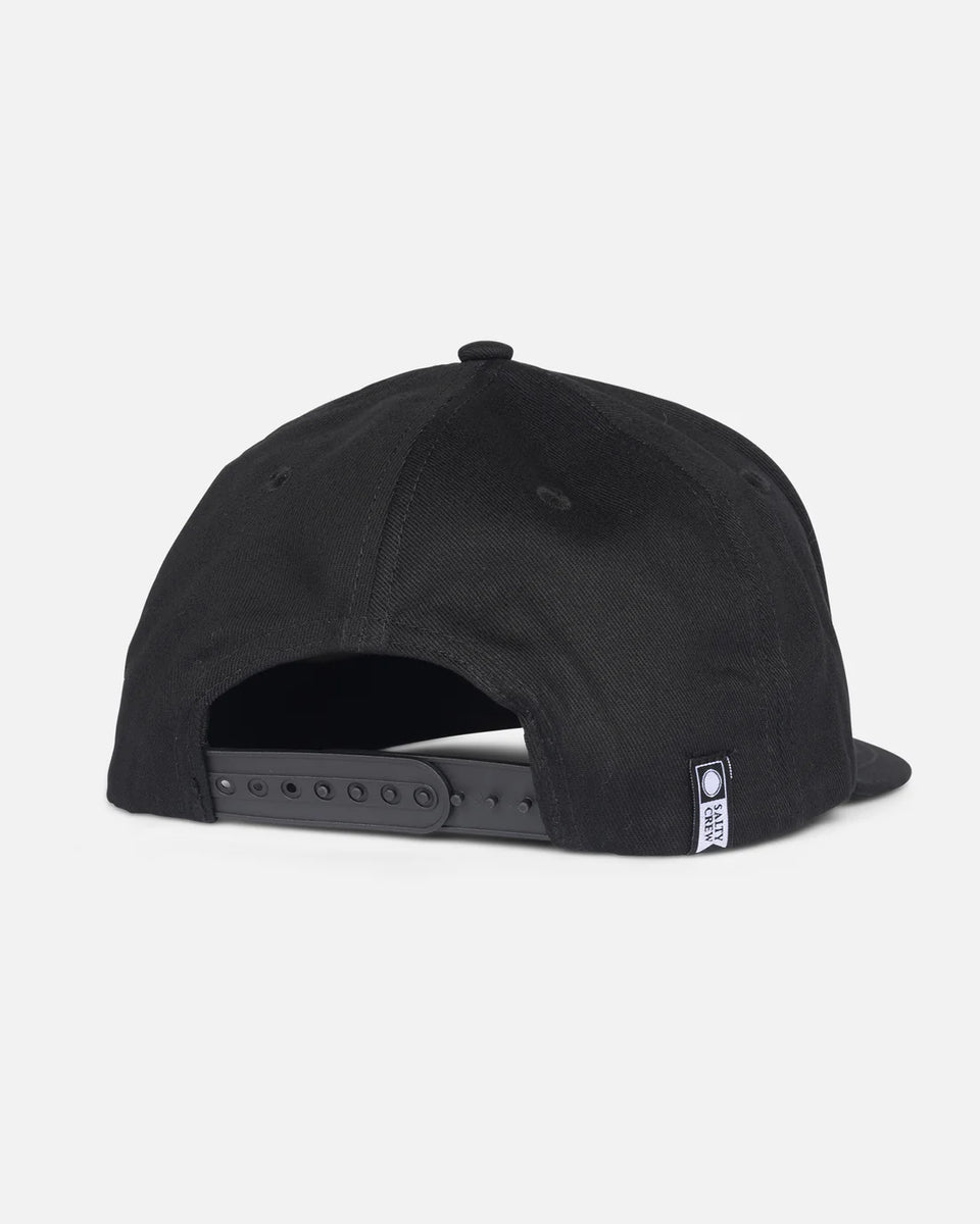 SALTY CREW Flagship Snapback Black Hat – Defy Boardshop