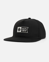 SALTY CREW Apex Black Snapback Hat