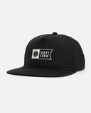 SALTY CREW Apex Black Snapback Hat