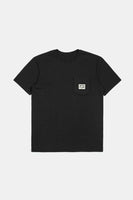 BRIXTON Woodburn Black Pocket Tee