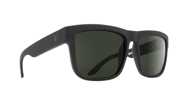 SPY Discord Mat Black/Gray Green Sunglasses