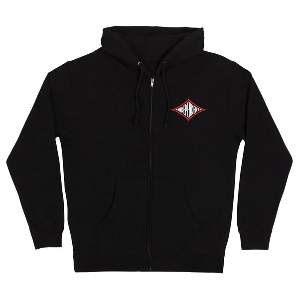 INDEPENDENT RTB Pilot Blk Zip Hoodie