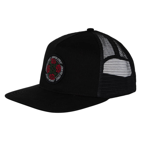 SANTA CRUZ Dressen Rose Black Hat