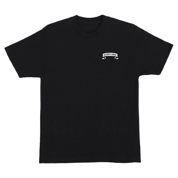 SANTA CRUZ Guzman Dining Black Tee