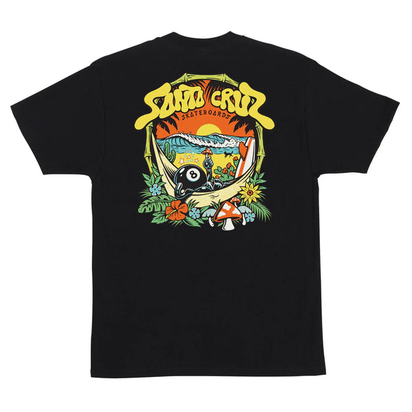 SANTA CRUZ Winkowski Trip Black Tee