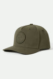 BRIXTON Crest Ivy Green Snapback Hat
