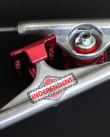 INDEPENDENT Stage 11 Forged Hollow Chain Breaker Silver / Ano Red Skateboard Truck 149