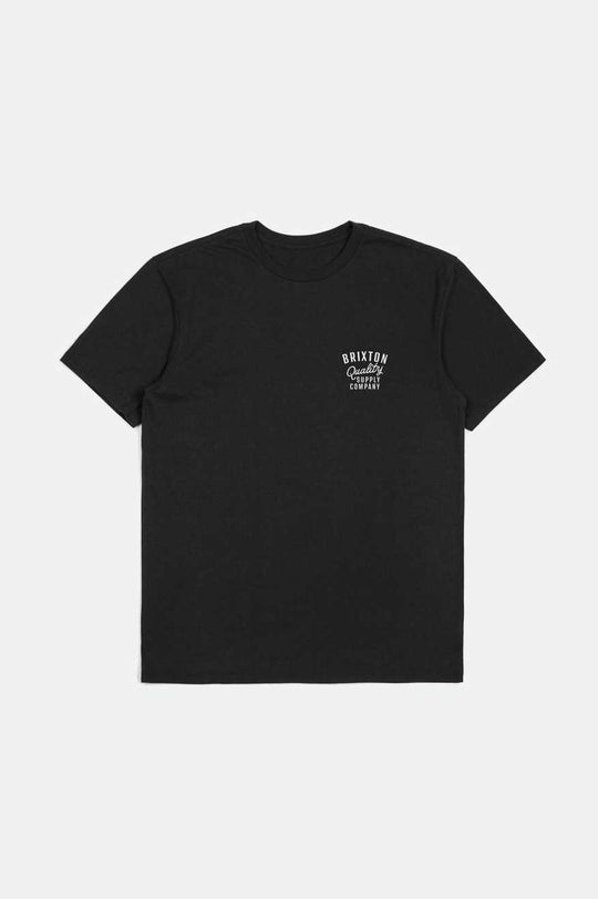 BRIXTON Hubal Black Tee – Defy Boardshop