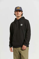 BRIXTON Gateway Patch Black Hoodie