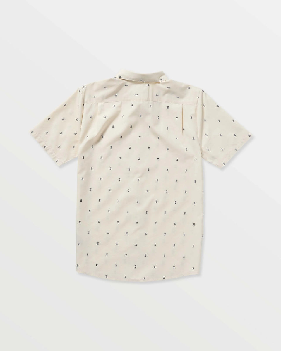 VOLCOM Bankstone Ivory ButtonUp Shirt – Defy Boardshop
