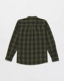 VOLCOM Shadowstone Moss Flannel