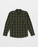 VOLCOM Shadowstone Moss Flannel