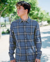 VOLCOM Caden Blueberry Flannel