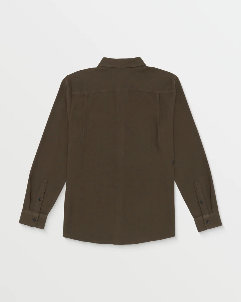 VOLCOM Caden Solid Wren Flannel – Defy Boardshop