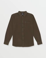 VOLCOM Caden Solid Wren Flannel