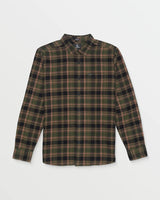 Volcom Caden Squadron Green Flannel