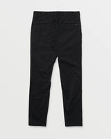 VOLCOM Frickin Modern Stretch Black Pants