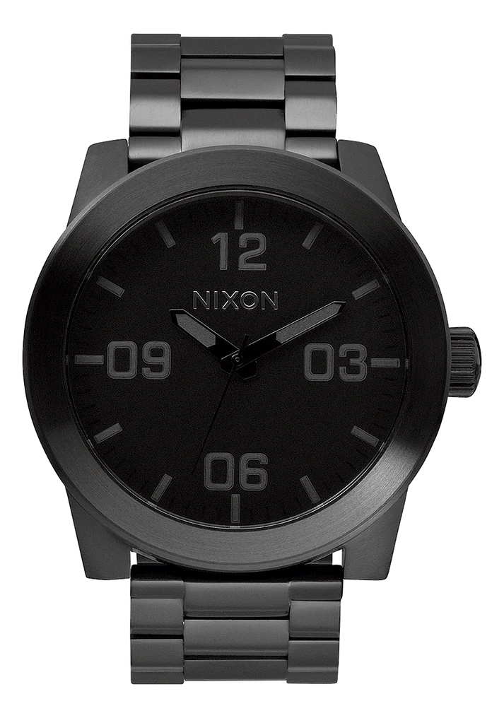 NIXON Corporal SS All Black Watch – Defy Boardshop